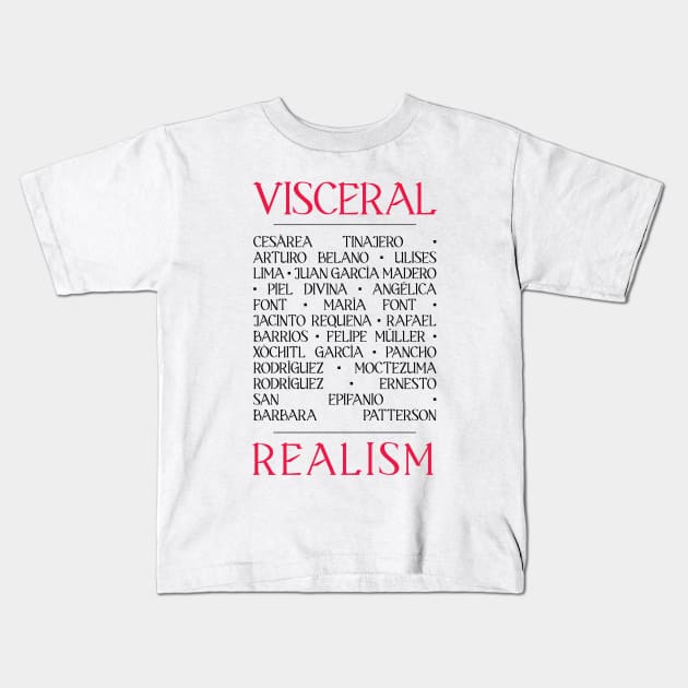 Visceral Realism Kids T-Shirt by Venux